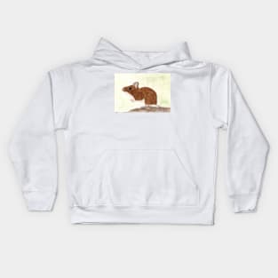 Mouse power animal Kids Hoodie